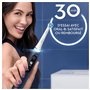 Oral-B iO 7 Brosse À Dents Électrique Blanche, Un Capteur De Pression Pour Protéger Les Gencives Sensibles, Des Accessoires, 2 B