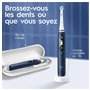 Oral-B iO 7 Brosse À Dents Électrique Blanche, Un Capteur De Pression Pour Protéger Les Gencives Sensibles, Des Accessoires, 2 B