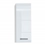 trendteam smart living 1116-501-01 Skin Placard Murale de Salle de Bain Blanc Ultrabrillant LxHxP 30x77x23 cm