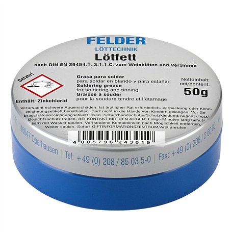 Champs lötfett testerons Solder Pâte soudage Graisse lötpaste Boîte 50 g