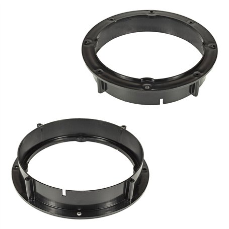 tomzz Audio 2857-002 Anneaux de Haut-parleurs Adaptateurs Supports compatibles avec VW Golf 6 7 Passat Polo Up Beetle pour Haut-