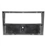 tomzz Audio 2439-091 Cadre de radio compatible avec Opel Corsa D Astra H Zafira B chromé mat avec adaptateur quadlock ISO Fakra 