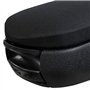 pro.tec Accoudoir Central - avec Compartiment - rembourré - Textile - Noir