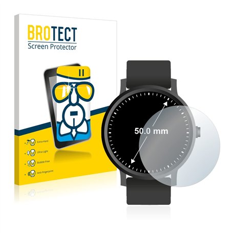 brotect Protection Écran Verre pour Montres (Circulaire