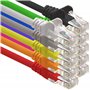 Câble réseau Câble CAT-6 RJ45 10x 1 m - 10 couleurs