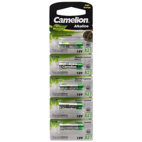 Camelion 11000527 Plus Alkaline Batterien LR27A/ 12 V/ 5er Pack