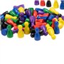 GICO 60 Pieces de pions de Jeu en Bois 24x12 mm - 2132