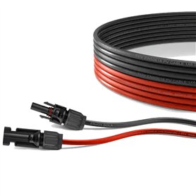 enjoy solar Câble de connexion professionnel de 6 mm² pour module solaire vers régulateur de charge solaire, câble de raccordeme enjoy solar Câble de connexion professionnel de 6 mm² pour module solaire vers régulateur de charge solaire