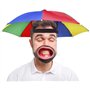 Hatstar Chapeau de protection solaire amusant | Chapeau de parasol pliable | Chapeau de parapluie | Protection solaire pour adul