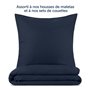 Blumtal Taie Oreiller 40x60 Lot de 2 - Housse de Coussin Microfibre - Taies d'oreillers avec Fermeture éclair, certifiée Oeko-Te