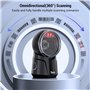 Tera Scanner de Codes-Barres de Bureau omnidirectionnel : 1D 2D QR Mains Libres Lecteur de Codes-Barres Filaire USB Tête de numé