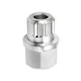 OTOTEC 1Pc 40/23PT Écrou de Blocage de Roue Vis Clé de Retrait Clé Antivol Douille D'écrou de Roue Compatible avec BMW Série 5 S