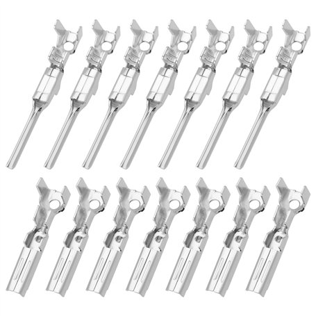 EMSea Lot de 100 broches de rechange mâles et femelles 183024-1 183025-1 pour connexions de câbles dans les applications de répa