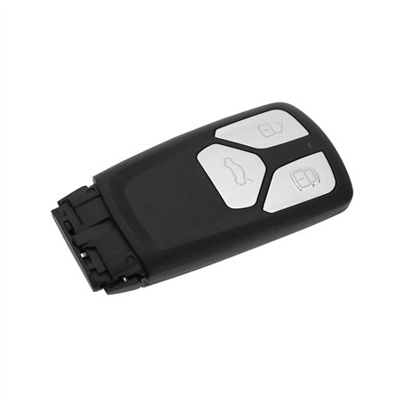 YINETTECH Coque de Clé Intelligente à Distance à 3 Boutons Compatible avec Audi TT A4 A5 Q7 SQ7 RS TTS Coque de Clé à Distance a