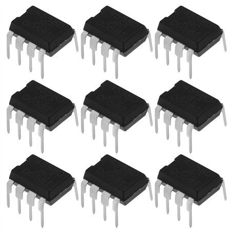 YINETTECH 20Pcs JRC4558 Direct Plug DIP 8 Amplificateur Opérationnel Double Monolithique 4558 4558D IC Chip Composant électroniq