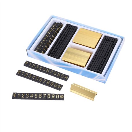 RUANI 19 Groupes en Métal Couleur