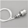 VGOL 2pcs 45mm Capteur de Contrôle de Commutateur de Flotteur de Niveau d'eau Liquide Interrupteur à Flotteur en Acier Inoxydabl