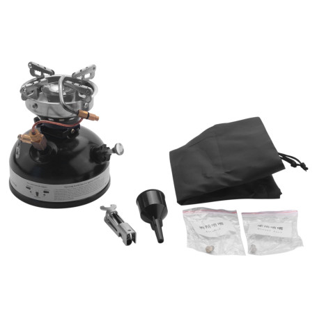 Bruafsir Cuisinière Extérieure Portable Mini Carburant Liquide Alcool Pique-Nique Brûleur Poêle à Pétrole Pots