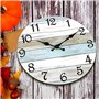 Silencieuses sans - en Bois Côtier-Chaque Horloge Décor à
