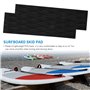 Giilayky Lot de 4 patins de traction pour planche de surf Eva Surfing Skimboard Tapis de traction antidérapant arrière pour plan