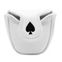 Geieold Couverture de TêTe de Putter de Maillet de Golf Protecteur de Club MagnéTique Convient pour Les Putters de Style 2 Balle