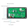 Benefischl ÉCran Couleur Lecteur MP3 DéCodeur Carte 2X40W Amplificateur Enregistrement D'Appel BT Car FM Radio Module Support TF
