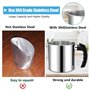 FutureHight Versage pour la fabrication de bougies, pot de fusion de cire à Double bouilloire de 44 Oz, fabrication de bougies, 