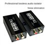 Geroosaty Isolateur Audio de Boucle de Terre Filtre de Bruit Audio Isolateur de Bruit Isolateur de Signal Audio Réducteur de Bru