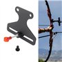 ECSiNG Viseur d'arc Anti-Flexion en Métal Aiguille Unique en Forme de T Accessoire pour Cible pour Le Tir à l'arc Et à La Flèche