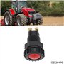 ECSiNG Témoin Lumineux de Charge 12 V pour Tableau de Bord Trou de Montage 17 Mm 20179 Compatible avec Massey Ferguson TE20 Les