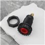 ECSiNG Témoin Lumineux de Charge 12 V pour Tableau de Bord Trou de Montage 17 Mm 20179 Compatible avec Massey Ferguson TE20 Les