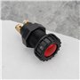 ECSiNG Témoin Lumineux de Charge 12 V pour Tableau de Bord Trou de Montage 17 Mm 20179 Compatible avec Massey Ferguson TE20 Les
