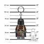Porte-clés lumineux LEGO Star Wars The Mandalorian - 76 mm de hauteur (KE172) - 2 piles CR2025 incluses