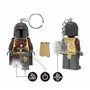 Porte-clés lumineux LEGO Star Wars The Mandalorian - 76 mm de hauteur (KE172) - 2 piles CR2025 incluses