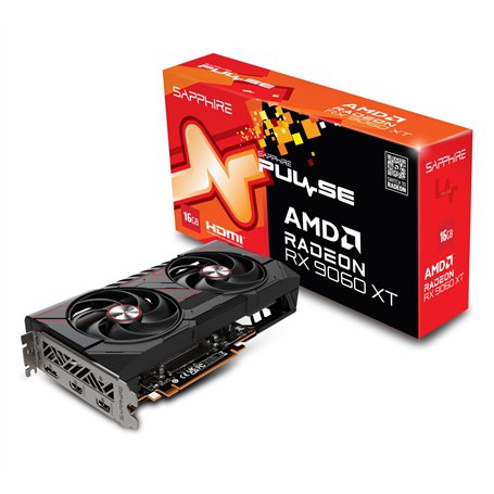 Sapphire Pulse AMD Radeon RX 9060 XT 16GB GDDR6 FSR 4