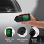 Tolesum Testeur numérique d'épaisseur de couche de peinture pour voiture avec corde portable, 0-2000 autour de l'épaisseur de pe