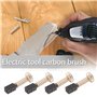 ECSiNG 2 paires Balais de Charbon 5x5x8mm avec Connecteur Ressort Pièce de Rechange de Moteur Compatible avec Bosch 300/395/595/