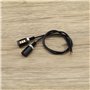 4pcs Moto Plaque d'Immatriculation Lumière 12V 3LED Universel Voiture Moto Plaque d'immatriculation Lampe Vis Boulon Lumière Mot
