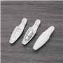 ECSiNG 4pcs Poids de Chaîne de Store Enrouleur Poids de Corde de Store Enrouleur Accessoires de Stores Blancs Poignée de Chaîne