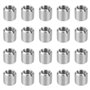 Briny River Adaptateurs Filetés en Acier Inoxydable 304 20 Pièces Manchons M12 X 1