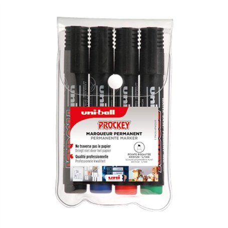 Uni Ball - Uni Mitsubishi Pencil - Marqueur Permanent Inodore Uni Prockey PM126 - Multisupport