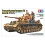 TAMIYA 35378-000 Toy Militaire 35378 1:35 DT. Pz.Kpfw. IV AUSF.G Frühe.Prod. Réplique fidèle à l'original, modélisme, kit de Con