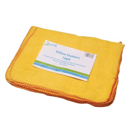 Maxima CPD70014 Chiffons Souples Lot de 10 Jaune