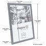 Inspire pour Business wesa3gry 30 cm x 42 cm Westminster qualité paperwrapped Bois A3 Certificat Cadre Photo avec Plexi Verre. M