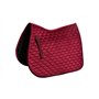 Rhinegold Tapis de Selle en Velours Hexagonal GP - Pony-Bordeaux