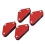 Dapetz 4 Pièces Mini Magnétique Aimant Flèches 10lb Soudeur Soudure Support Soudure