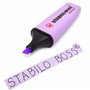 STABILO BOSS Original Ensemble de 6 surligneurs pastel + 1 surligneur lilas (Lilac Haze)