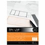 Ashton and Wright - Bloc de papier calque A5 – 60 g/m² – 60 feuilles