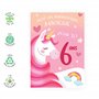 Central 23 Carte De 6ème Anniversaire Pour Fille – Carte Anniversaire Licorne Pour Enfant – 6 Ans – Sixième – Cadeau Pour Petite