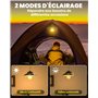 lampe de camping LED avec batterie 2600 mAh